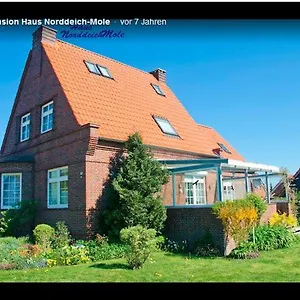 Pension Haus Norddeich Mole Exterior photo