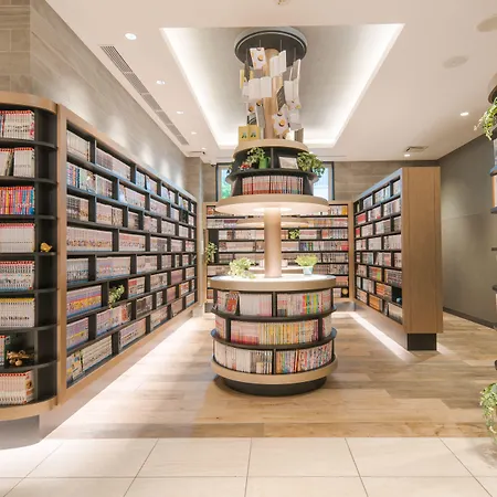 Quintessa-Hotel-Osaka-Shinsaibashi-Comic-Books-Kitchen